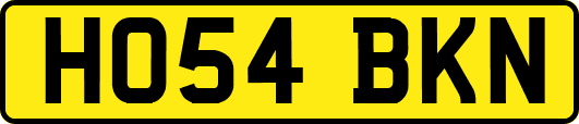 HO54BKN