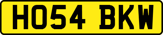 HO54BKW