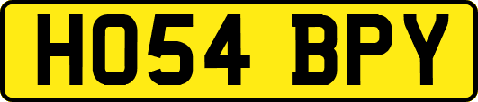 HO54BPY
