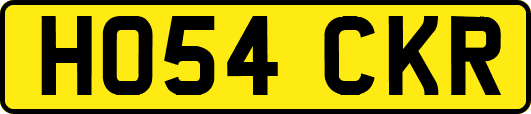 HO54CKR