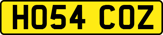 HO54COZ