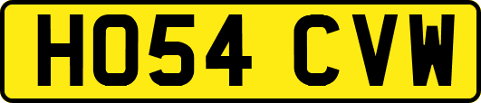 HO54CVW