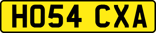 HO54CXA