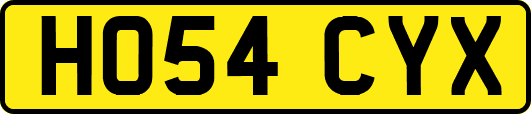 HO54CYX