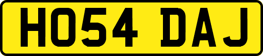 HO54DAJ