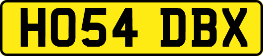 HO54DBX