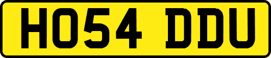 HO54DDU