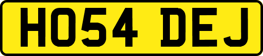 HO54DEJ