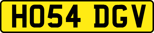 HO54DGV