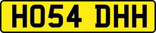 HO54DHH