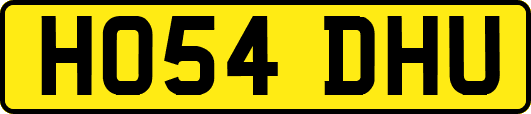 HO54DHU
