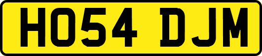 HO54DJM