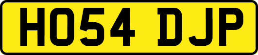 HO54DJP