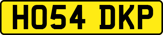 HO54DKP