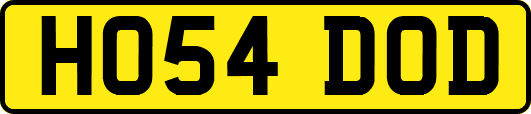 HO54DOD