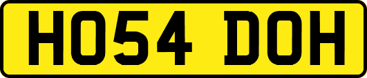 HO54DOH