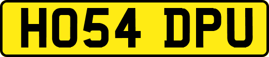 HO54DPU