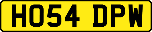 HO54DPW