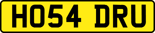 HO54DRU