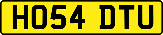 HO54DTU