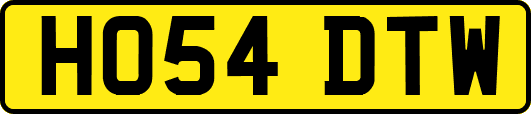 HO54DTW
