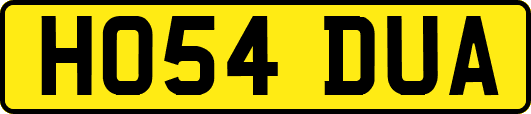HO54DUA