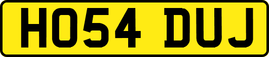 HO54DUJ