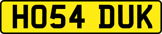 HO54DUK