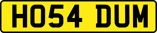 HO54DUM