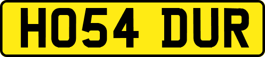HO54DUR