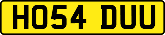 HO54DUU