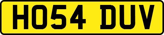HO54DUV