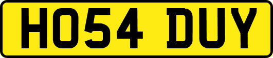 HO54DUY