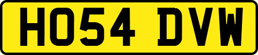 HO54DVW