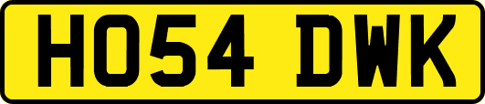 HO54DWK