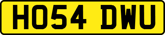 HO54DWU
