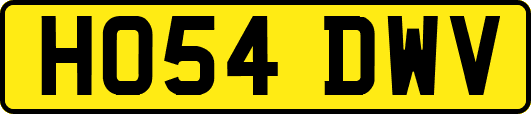 HO54DWV