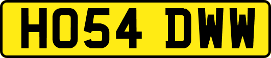 HO54DWW