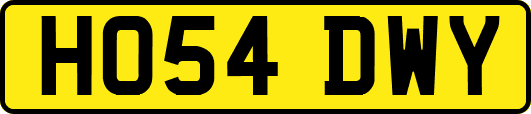 HO54DWY