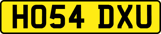 HO54DXU