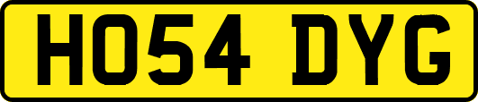 HO54DYG