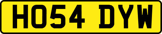 HO54DYW