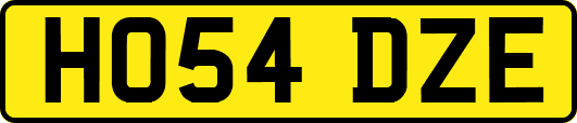 HO54DZE