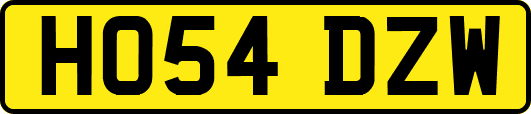 HO54DZW
