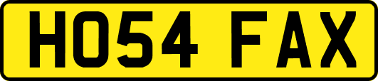 HO54FAX