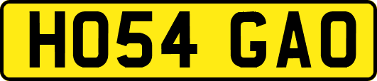 HO54GAO