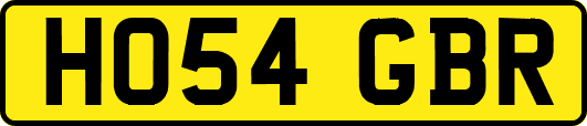 HO54GBR