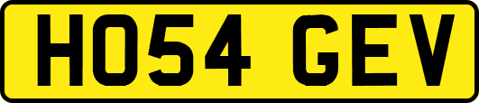 HO54GEV