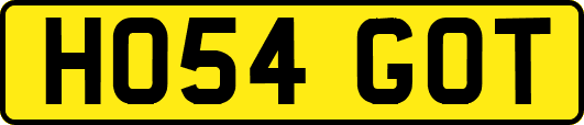 HO54GOT