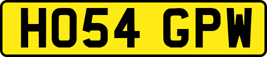 HO54GPW